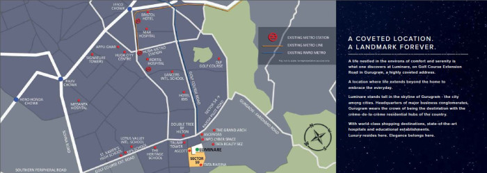 Mahindra Luminare, Gurgaon - 3/4/5 BHK Apartments