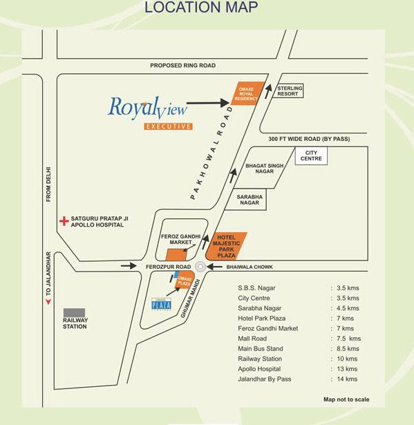 Omaxe Royal View Executive, Ludhiana - Omaxe Royal View Executive