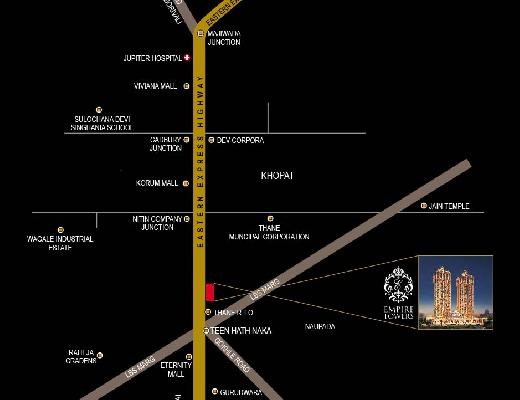 Lakhani Empire Towers, Thane - Lakhani Empire Towers