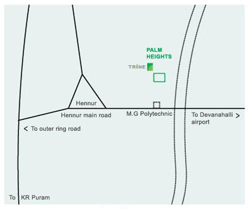 Trine Palm Heights, Bangalore - Trine Palm Heights