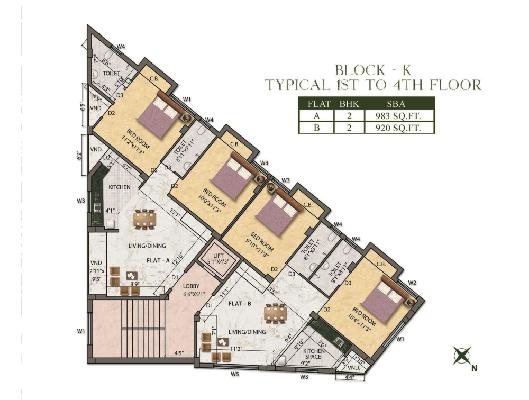 Eden Exotica Block K, Kolkata - Eden Exotica Block K