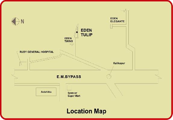 Eden Tulip, Kolkata - Eden Tulip