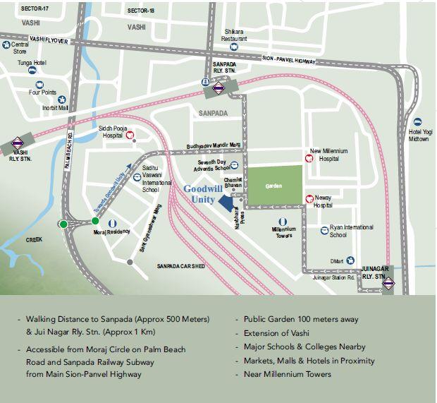 Goodwill Unity, Navi Mumbai - 2 BHK Residences