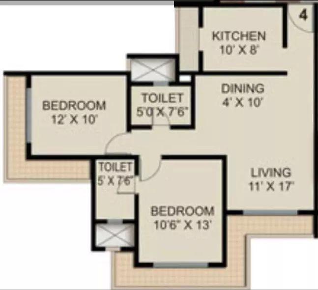 Lake Primrose, Mumbai - 2 BHK & 3 BHK Apartment