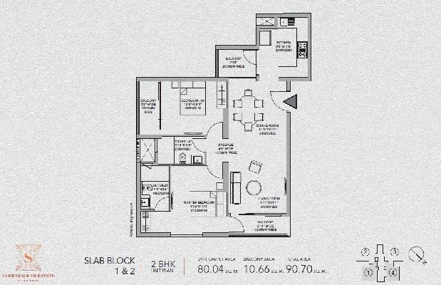 Godrej South Estate, Delhi - 2/3/4 BHK Apartment