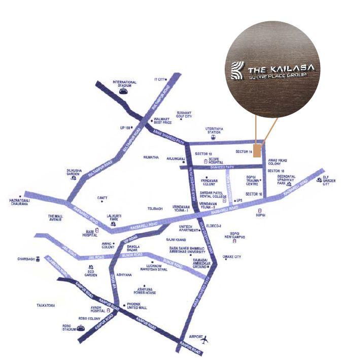 The Kailasa, Lucknow - 2 BHK & 3 BHK Apartments