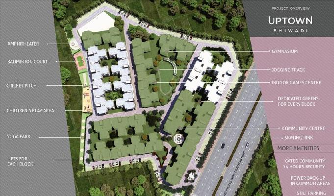 Shubhashray Uptown, Bhiwadi - 1BHK & 2BHK Apartments