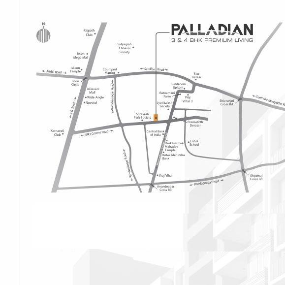 Palladian, Ahmedabad - 3 & 4 Bedroom Apartment
