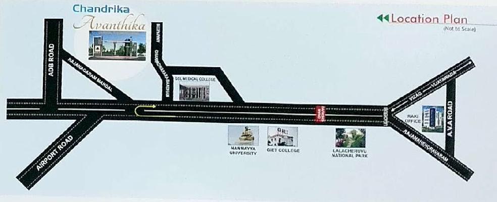 Chandrika Avanthika, Rajahmundry - 2 BHK & 3 BHK Apartment