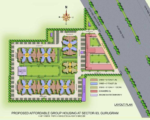 The Balcony, Gurgaon - 2 BHK Flats