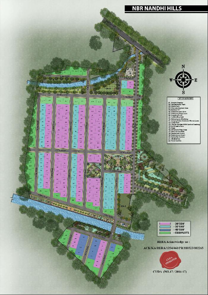 NBR Hills View, Bangalore - Residential Plots