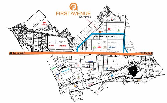 First Avenue, Alwar - Shop, Office Suites & Studio Apartment