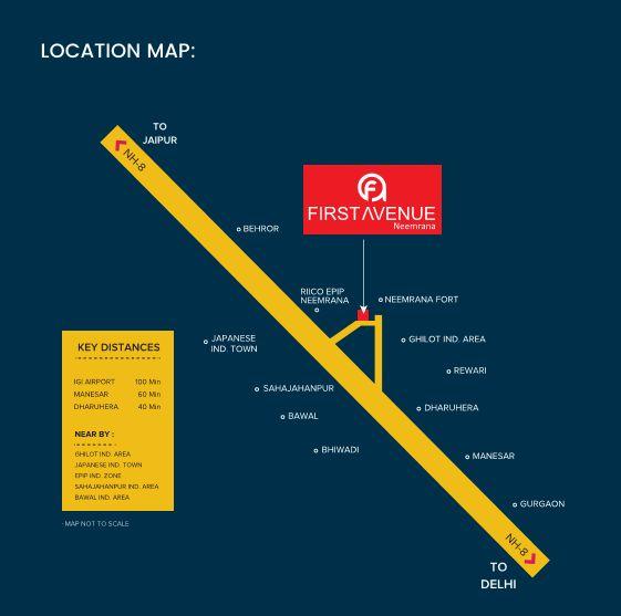 First Avenue, Alwar - Shop, Office Suites & Studio Apartment