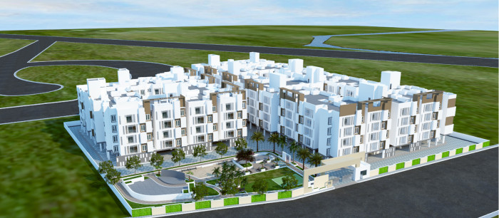 XS Real Courtyard, Coimbatore - 2 BHK Apartment