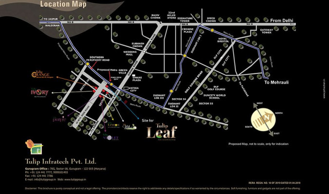 Tulip Leaf, Gurgaon - 3 BHK Residence