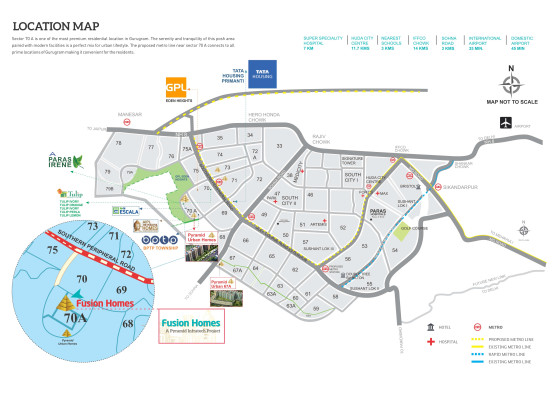 Pyramid Fusion Homes, Gurgaon - 2 BHK Apartment