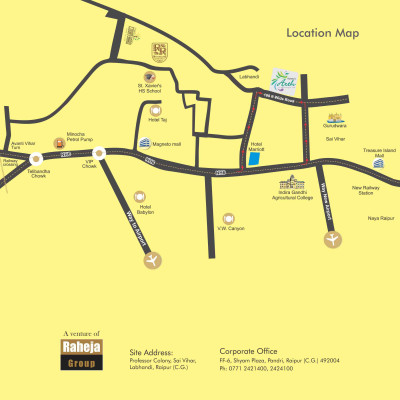 Raheja Arth, Raipur - 2/3 BHK Apartment