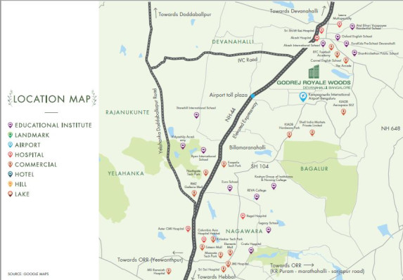Godrej Royale Woods, Bangalore - 2/3 BHK Apartment