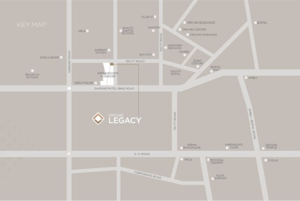 Orchid Legacy, Ahmedabad - 3/4/5 BHK Apartment