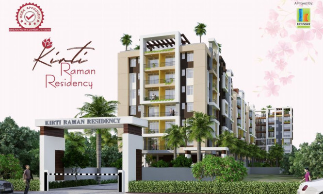 Kirti Raman Residency, Patna - 1/2/3 BHK Apartments