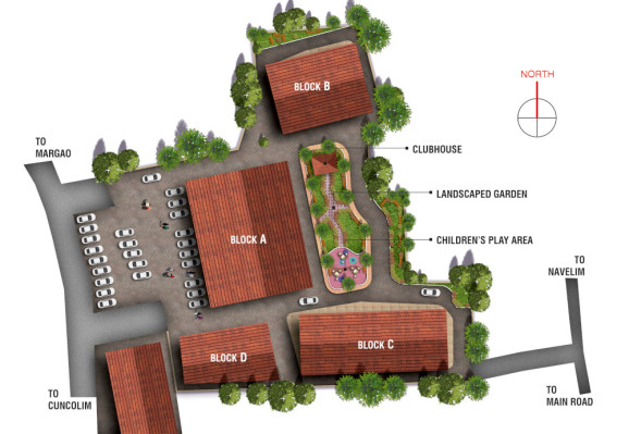Supreme Green Mist, Goa - 2 BHK Apartment