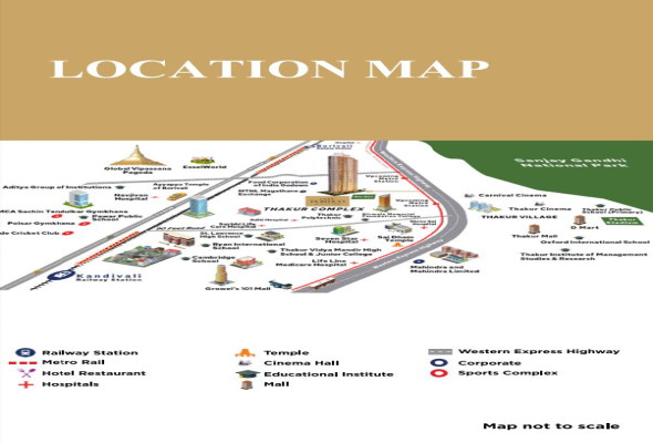 Luxe Portico Collection, Mumbai - 3/4 BHK Apartment