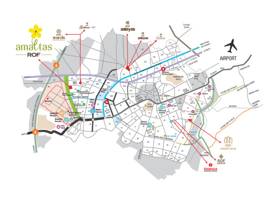 ROF Amaltas, Gurgaon - 1/2/3 BHK Apartments