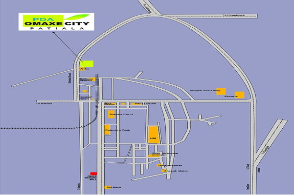 PDA Omaxe City, Patiala - Residential Plot