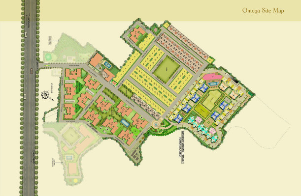 Omega Windsor Greens, Lucknow - 2/3 BHK Apartment