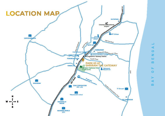 Shriram Park 63, Chennai - 1/2/3 BHK Apartments