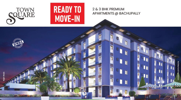 Praneeth Pranav Townsquare, Hyderabad - 2/3 BHK Apartment