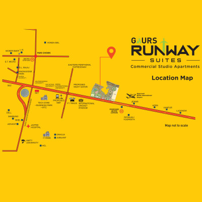 Gaurs Runway Suites, Greater Noida - Ommercial Studio Apartments