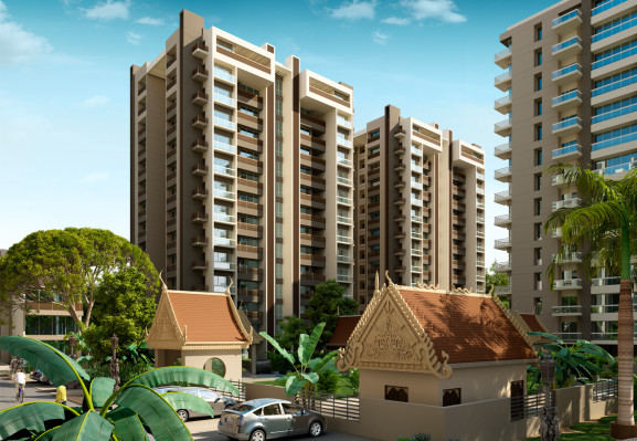 The Garden City, Rajkot - 3 BHK Apartment