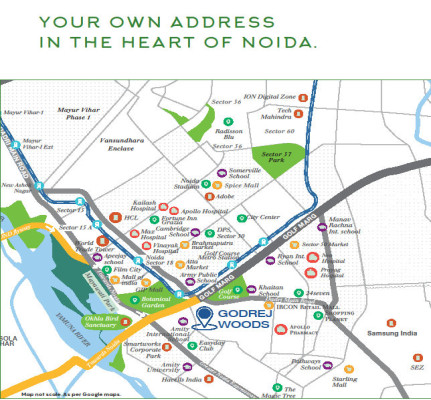 Godrej Woods, Noida - 2/3 BHK Apartment