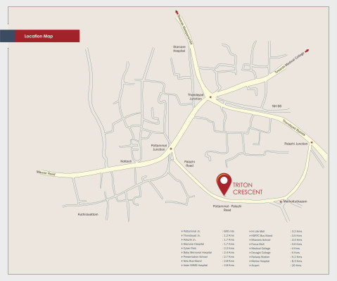 Triton Crescent, Kozhikode - 2/3/4 BHK Apartment