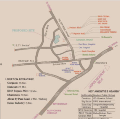 Trehan Independent Floors, Bhiwadi - 2/3 BHK Independent Floor