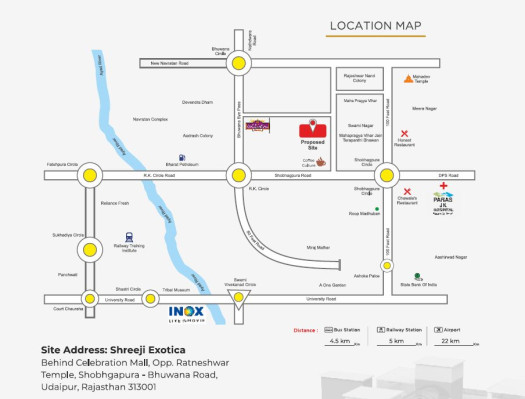 Shreeji Exotica, Udaipur - 1/2/3 BHK Apartment