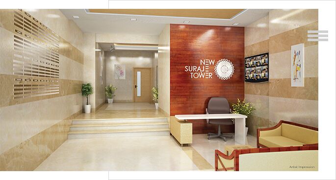 New Suraj Tower, Thane - 2 BHK Apartment