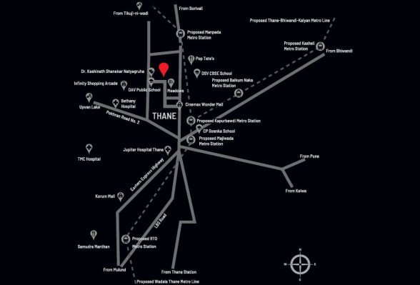 Paranjape Codename Trademark, Thane - 2/3/4 BHK Apartments