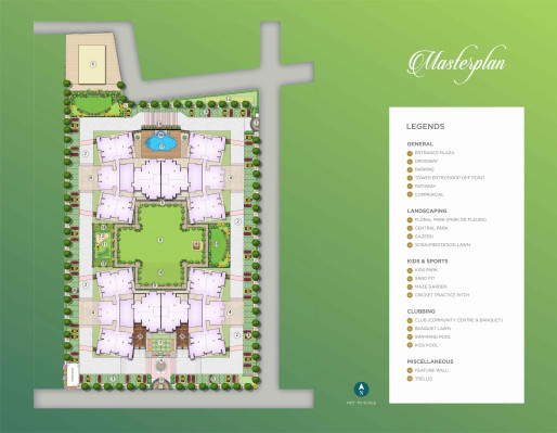 Tejas Greenberry Signature, Lucknow - 2 BHK Apartments