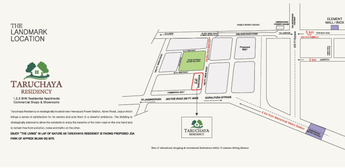 Taruchaya Residency, Jaipur - 1/2/3 BHK Luxurious Apartments