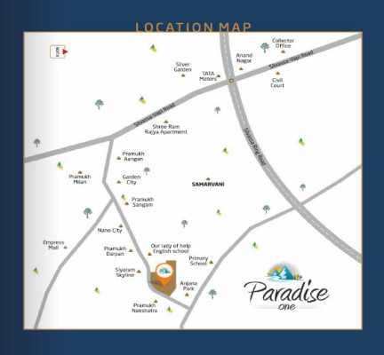 Paradise One, Silvassa - 1/2 BHK Apartment & Shop