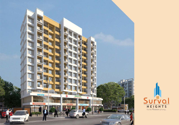 Surval Heights, Thane - 1/2 BHK Apartment