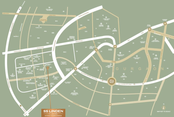 SS Linden Floors, Gurgaon - 4BHK Independent Residences