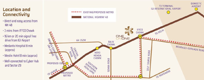Vatika One On One, Gurgaon - Commercial Development