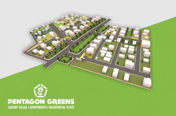 Pentagon Greens, Udham Singh Nagar - Residential Plots & Villas