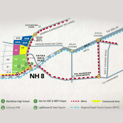 Vatika India Next 2, Gurgaon - Residential Plots
