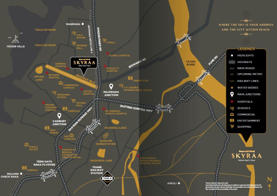 Shapoorji Pallonji Skyraa, Thane - 3/4 BHK Luxury Apartments