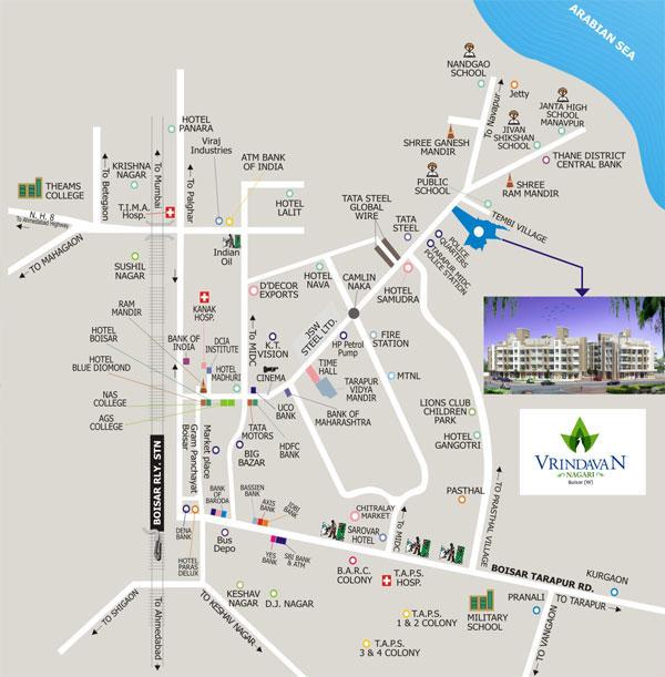 Vrindavan Nagari, Palghar - 1BHK & 2BHK Apartments