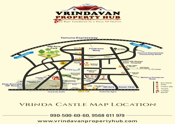 Vrinda Castle, Vrindavan - Residential Plots